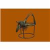 Image 3 : Signed Original Nick Nude Female Abstract Mid Century Bronze Sculpture Statue