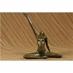 Hot Cast Nude Modern Art Abstract Female Bronze Sculpture Figurine Figure Decor