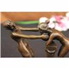 Image 5 : COLLECTABLE NUDE LOVING COUPLE BRONZE STATUE HOT CAST SCULPTURE FIGURINE FIGURE