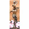 Image 3 : Signed Original Milo Satyr With His Child Dancing Bronze Statue