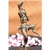 Image 4 : Signed Original Milo Satyr With His Child Dancing Bronze Statue