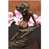 Image 4 : SIGNED ALDO VITALEH ORIGINAL EXOTIC POSE BRONZE STATUE