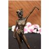 Image 1 : ORIGINAL VITALEH RED CABARET DANCER BRONZE SCULPTURE NR