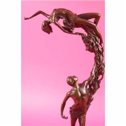 ORIGINAL DREAM DANCE BY ALDO VITALEH BRONZE SCULPTURE