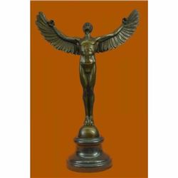 Handcrafted Rising Sun by Weinman Bronze Sculpture Hot Cast Figurine Figure Deal