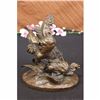 Image 1 : SIGNED FIGHTING COCK BRONZE SCULPTURE