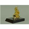 Image 2 : Vienna 24K Gold Plated Bronze figure modeled and cast Sculpture Figurine Figure