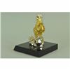 Image 2 : Collector Edition Zodiac Sign Farm Rooster 24K Gold Plated Classic Artwork Figure