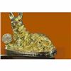 Image 5 : Chinese Zodiac Dog Sign of loyal and honest, amiable and kind 24K Gold Bronze