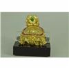 Image 3 : Dragon Tortoise 24K Gold Covered Business Card Holder Bronze Sculpture Statue
