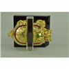 Image 6 : Dragon Tortoise 24K Gold Covered Business Card Holder Bronze Sculpture Statue