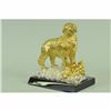 Image 2 : Golden Retriever SAR Military K9 Police Dog Bookend Bronze 24K Statue Tribute