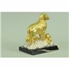 Image 4 : Golden Retriever SAR Military K9 Police Dog Bookend Bronze 24K Statue Tribute