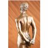 Image 4 : NUDE MALE STATUE MAN SCULPTURE GAY ART BRONZE STATUES