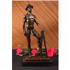 Image 1 : SIGNED BRONZE STATUE NUDE MALE GAY ART SCULPTURE DECO FIGURE FIGURINE