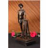 Image 2 : SIGNED BRONZE STATUE NUDE MALE GAY ART SCULPTURE DECO FIGURE FIGURINE