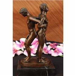 Numbered Signed Original Gay Men Wrestling Statue Figurine Deco