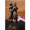 Image 3 : Two Gay Men Engaging in a flirtatious kiss Statue Number