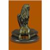 Image 3 : Hot Cast Signed Original Nude Female Bronze Sculpture Marble Base Statue Figure