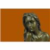 Image 5 : Hot Cast Signed Original Nude Female Bronze Sculpture Marble Base Statue Figure