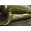 Image 6 : Hot Cast Signed Original Nude Female Bronze Sculpture Marble Base Statue Figure