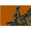 Image 5 : The Arizona Cowboy bronze statue, inspired by Frederic Remington Sculpture Gift