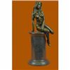 Image 2 : Signed Handcrafted Original Mavchi Provocative Pose Bronze Masterpiece Sculpture