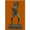 Image 1 : SIGNED MAVCHI CONFIDENT NUDE GAY MAN BRONZE SCULPTURE STATUE FIGURE FIGURINE ART