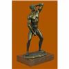 Image 2 : SIGNED MAVCHI CONFIDENT NUDE GAY MAN BRONZE SCULPTURE STATUE FIGURE FIGURINE ART