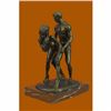 Image 4 : Rare Collectible Masterpiece by Italian Artist Mavchi Bronze Sculpture Statue