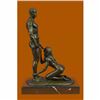 Image 4 : Signed Original Mavchi Oral Pleasure Masterpiece Bronze Sculpture Marble Statue