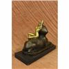 Image 5 : Egyptian Pyramid Famous Sphinx Creature Bronze Sculpture Mythological Art Statue
