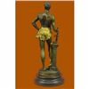 Image 3 : FRENCH BRONZE SCULPTURE FIGURE ENTITLED LE TRAVAIL AFTER MAURICE CONSTANT NUDE