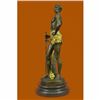 Image 4 : FRENCH BRONZE SCULPTURE FIGURE ENTITLED LE TRAVAIL AFTER MAURICE CONSTANT NUDE