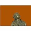 Image 5 : Handmade Bronze Sculpture God Apollo Nude Young Man Hunter Bow  Arrow Figurine