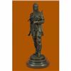 Image 1 : Hot Cast Bronze Medieval European Soldier w/ Dagger Statue Sculpture Figurine