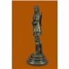 Image 4 : Hot Cast Bronze Medieval European Soldier w/ Dagger Statue Sculpture Figurine