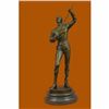 Image 1 : Bronze Figure of a Young Fencer by Benoit Rougelet Handcrafted Museum Quality