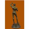 Image 3 : Bronze Figure of a Young Fencer by Benoit Rougelet Handcrafted Museum Quality