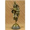 Image 1 : Rendition of Hermes Flying Mercury and Pandora Bronze Sculpture Statue Figurine