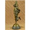 Image 2 : Rendition of Hermes Flying Mercury and Pandora Bronze Sculpture Statue Figurine