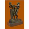 Image 2 : COLLECTABLE NUDE LOVING COUPLE BRONZE STATUE HOT CAST SCULPTURE FIGURINE FIGURE
