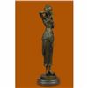 Image 4 : Signed Chiparus Detail Persian Princess Bronze Sculpture Marble Figurine