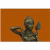 Image 5 : Signed Chiparus Detail Persian Princess Bronze Sculpture Marble Figurine