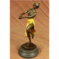 100% ORIGINAL BRONZE THEODOR EICHLER HOT CAST HOME OFFICE DECO DESIGNER FIGURINE
