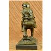 Image 2 : Chien Du St. Bernard by Guadez French Artist Bronze Sculpture Marble Base Statue