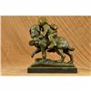 Image 3 : Chien Du St. Bernard by Guadez French Artist Bronze Sculpture Marble Base Statue