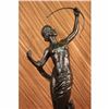 Image 2 : BRONZE DECO NUDE DIANA HUNTRESS FIGURE