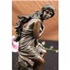 Image 3 : Signed French Roche Fair Maiden Bronze Sculpture
