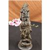 Image 4 : Signed French Roche Fair Maiden Bronze Sculpture